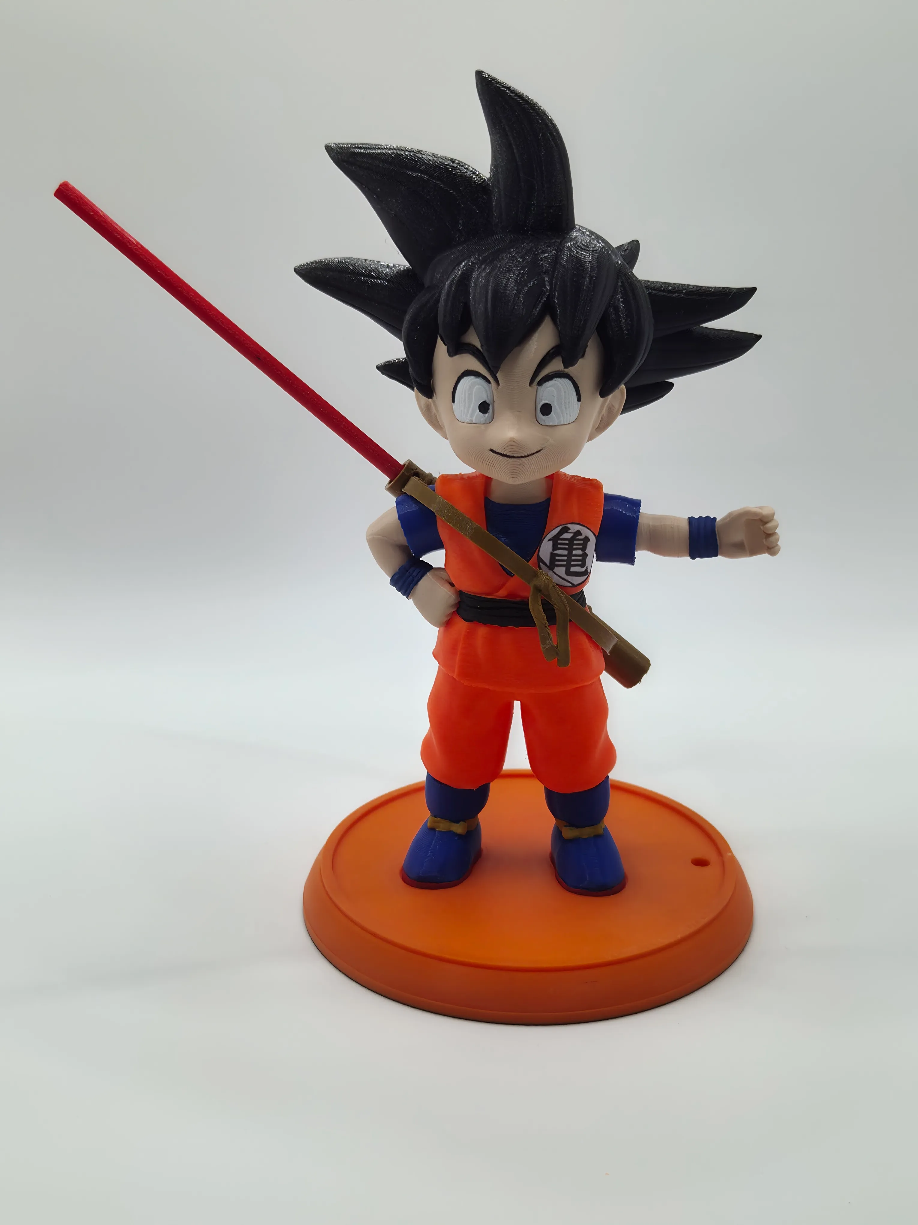 Goku con Báculo Sagrado  - Atras