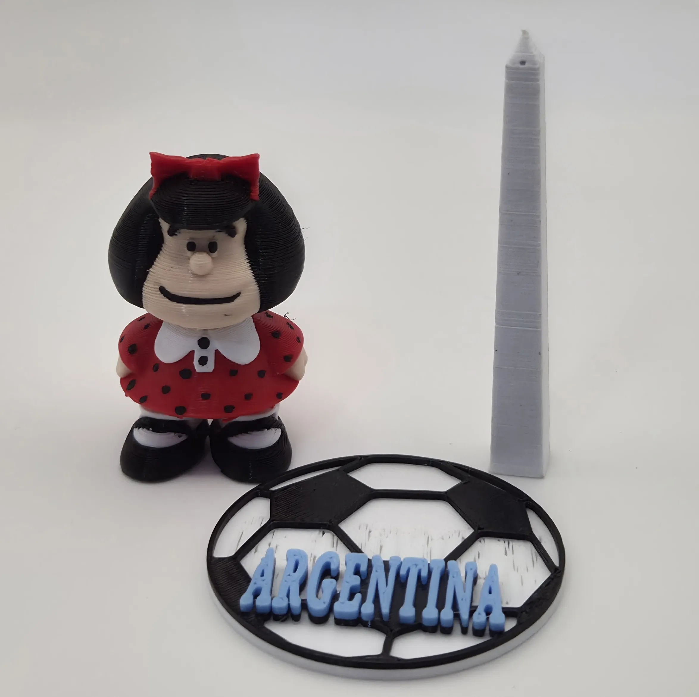 Souvenir Mafalda Mundial - Atras
