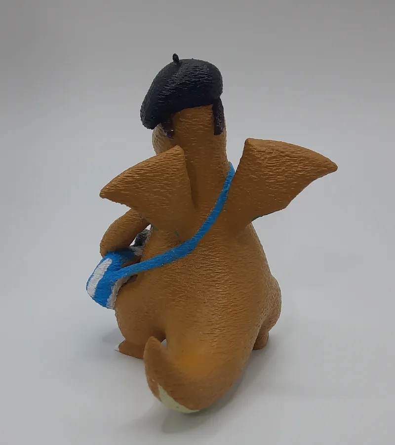 Dragonite Matero Pequeño - Atras
