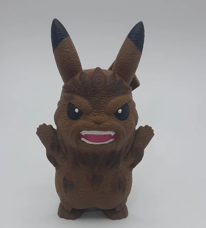 Pikachu chewbacca - Frente