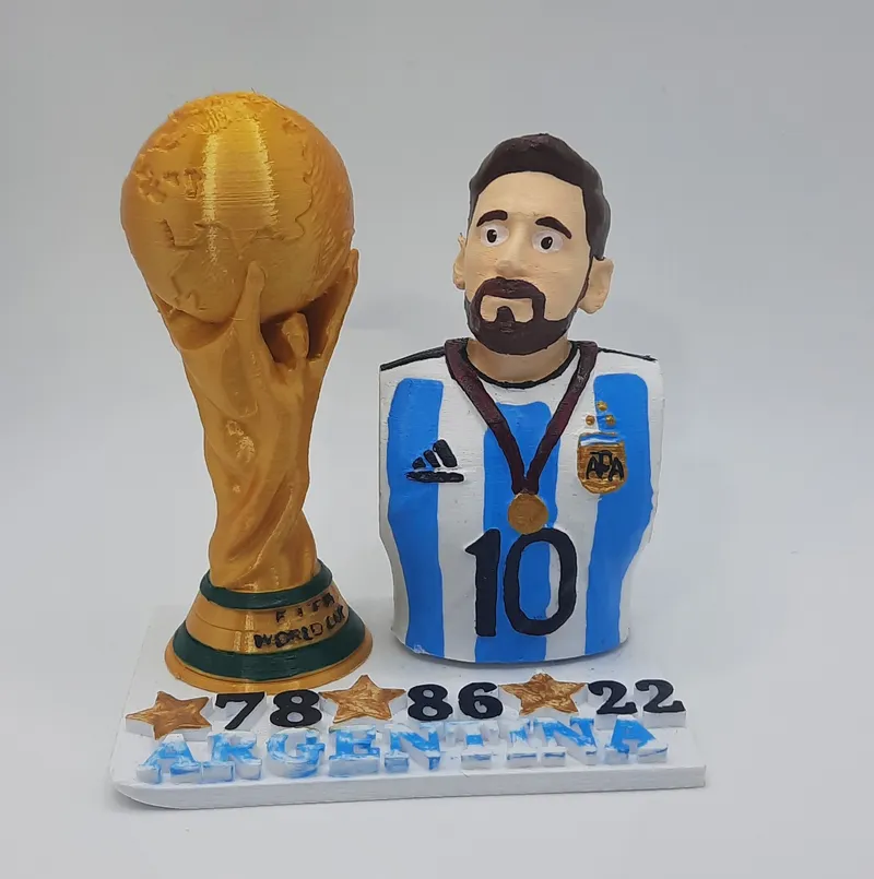 Messi Busto - Frente