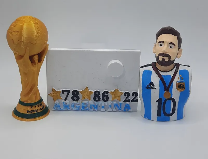 Messi Busto - Izquierda