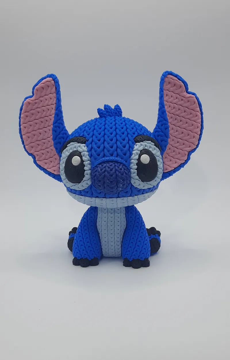Stitch Crochet Grande  - Frente