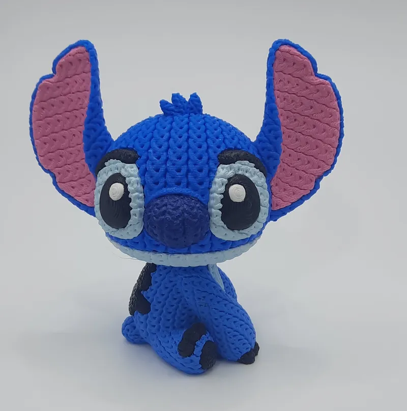 Stitch Crochet Pequeño - Frente