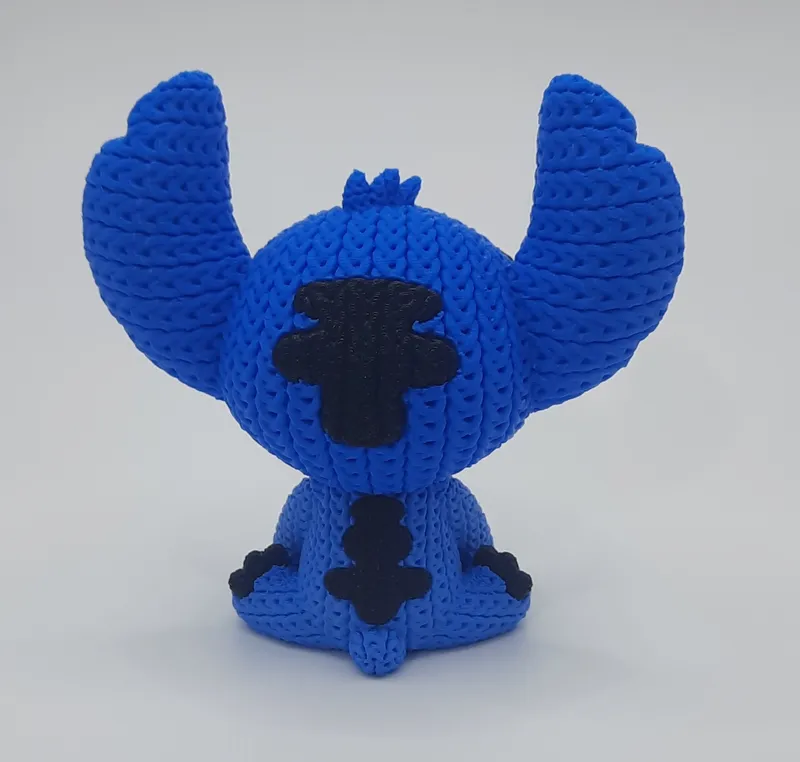 Stitch Crochet Pequeño - Atras