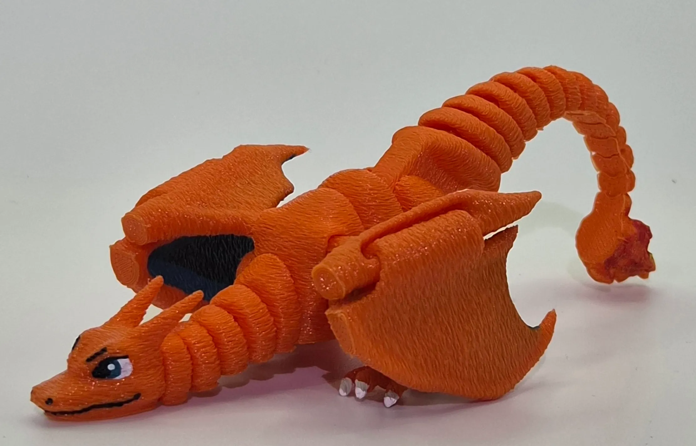 Charizard articulado - Atras