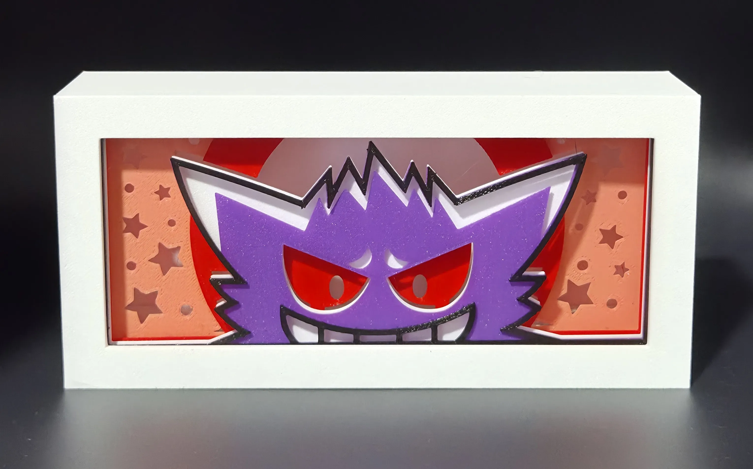 Gengar Caja de luz - Atras