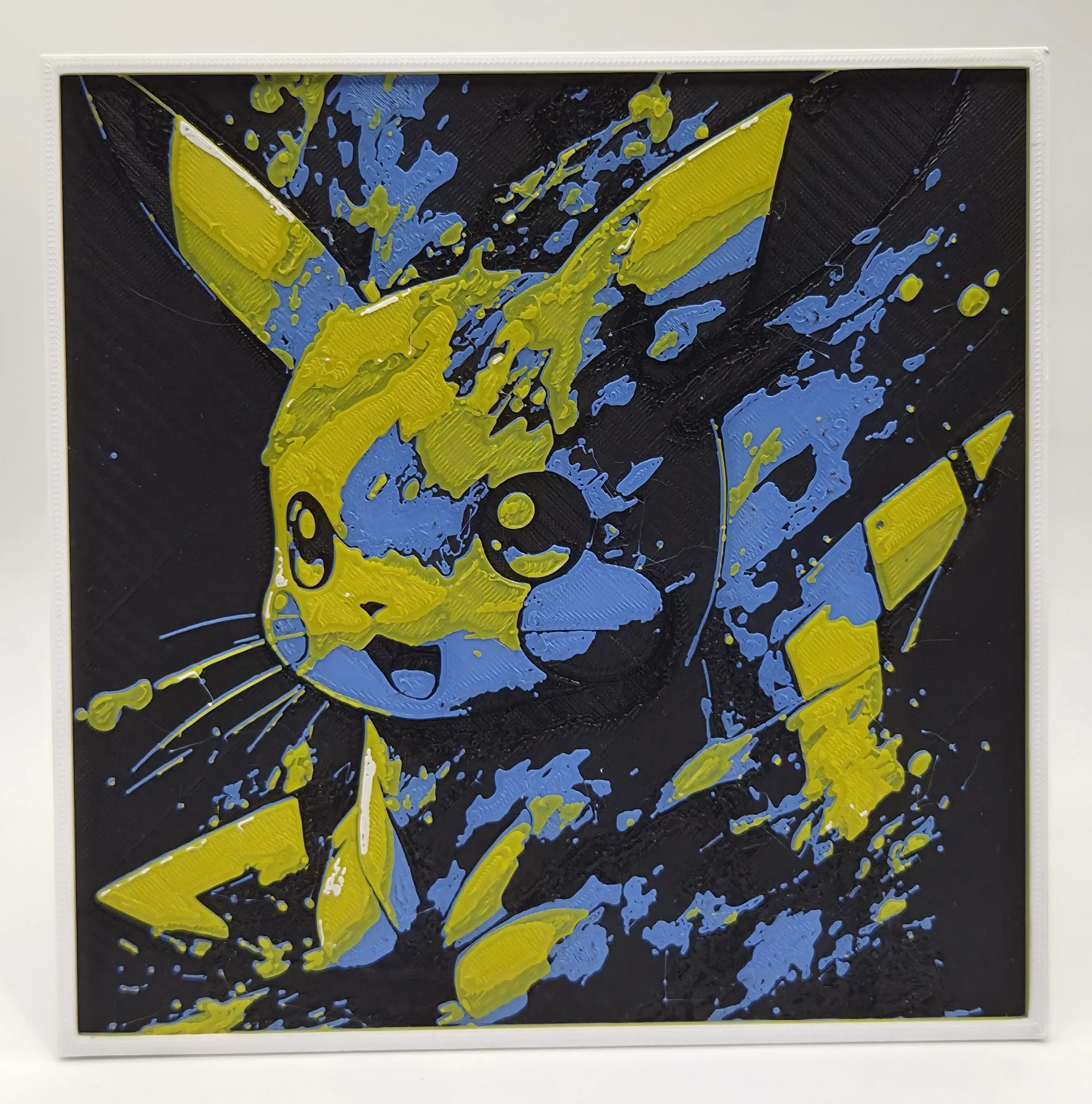 Pikachu cuadro - Frente