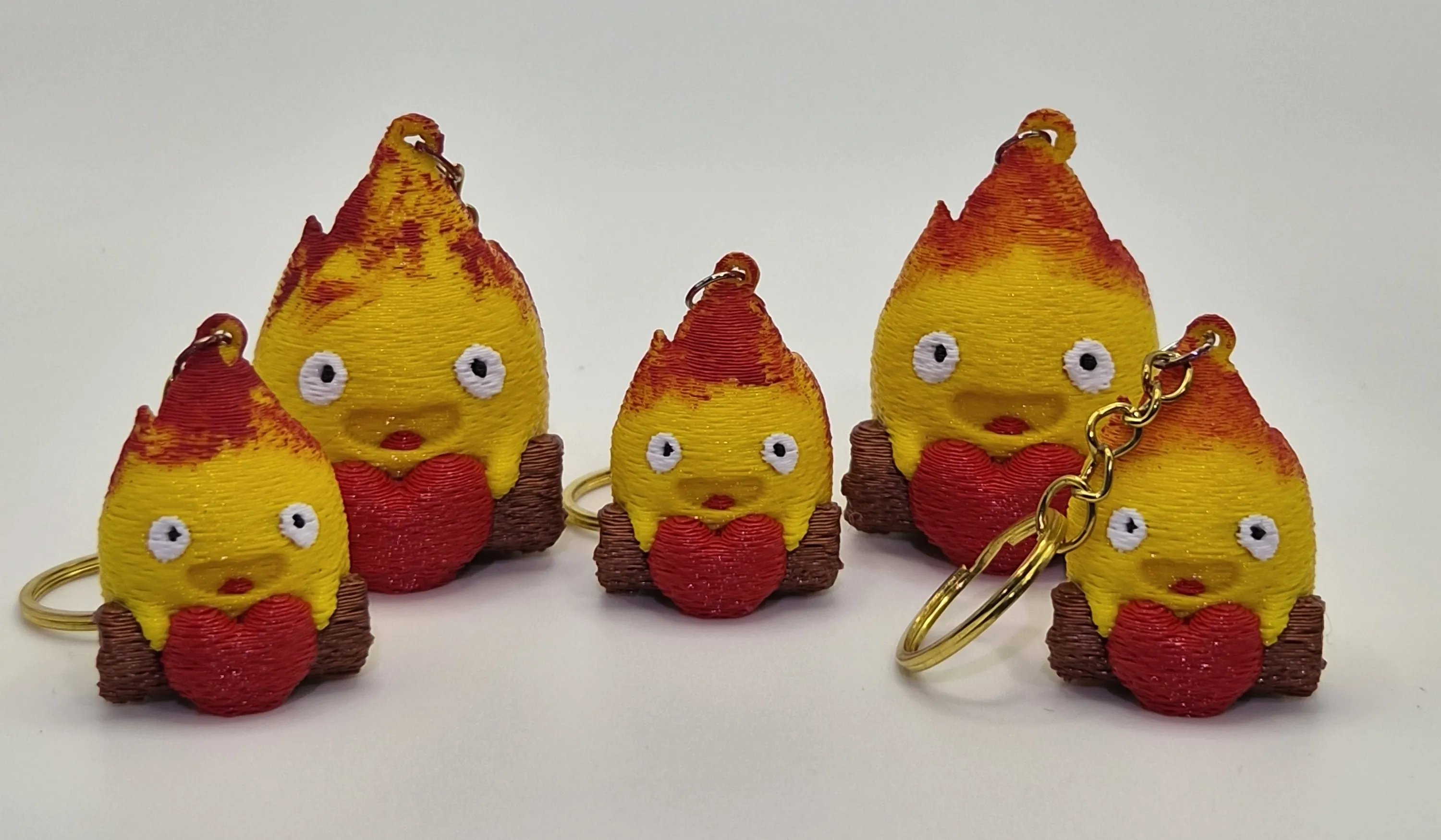 Llavero Calcifer - Atras