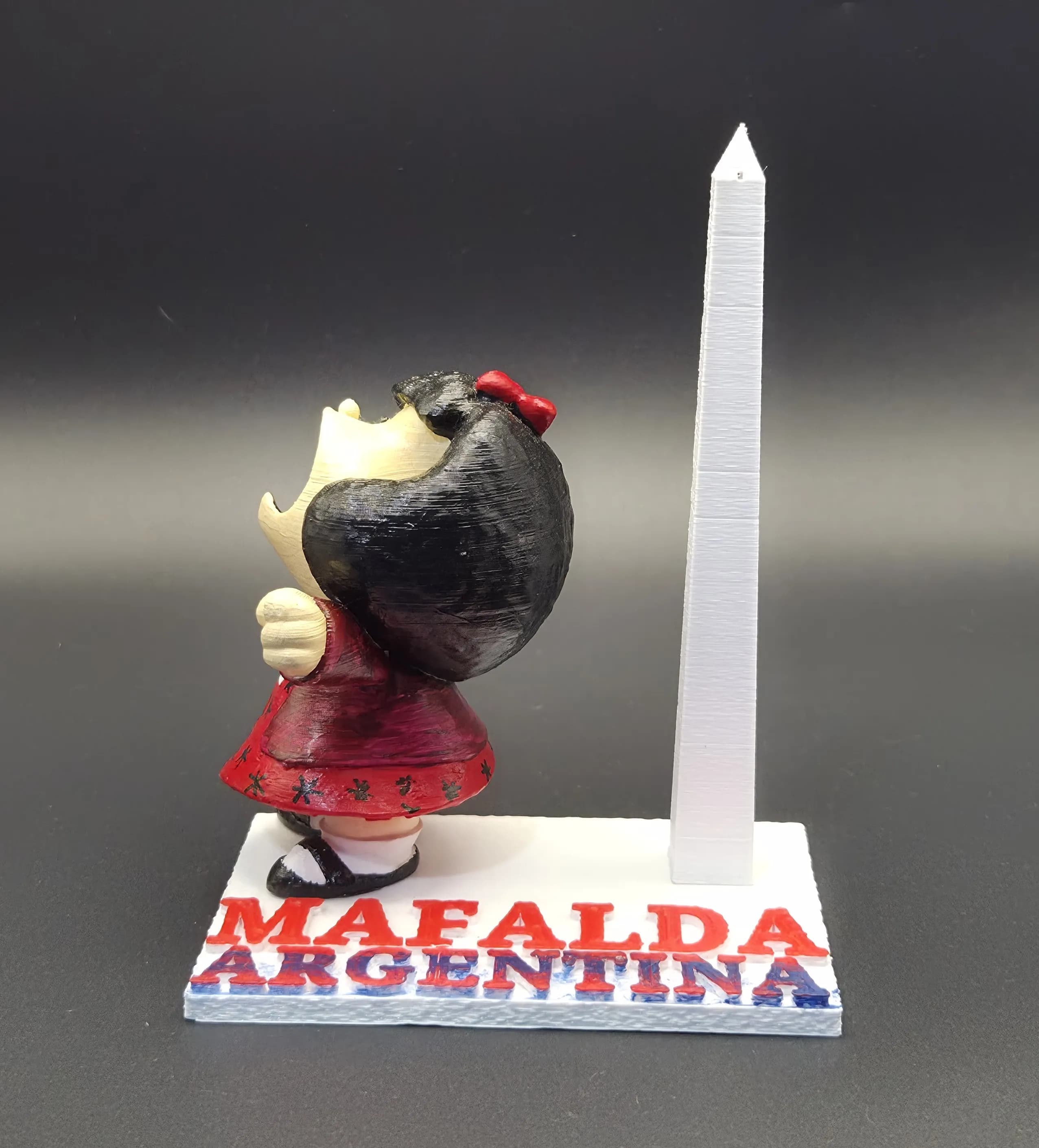 Souvenir Mafalda Basta - Atras