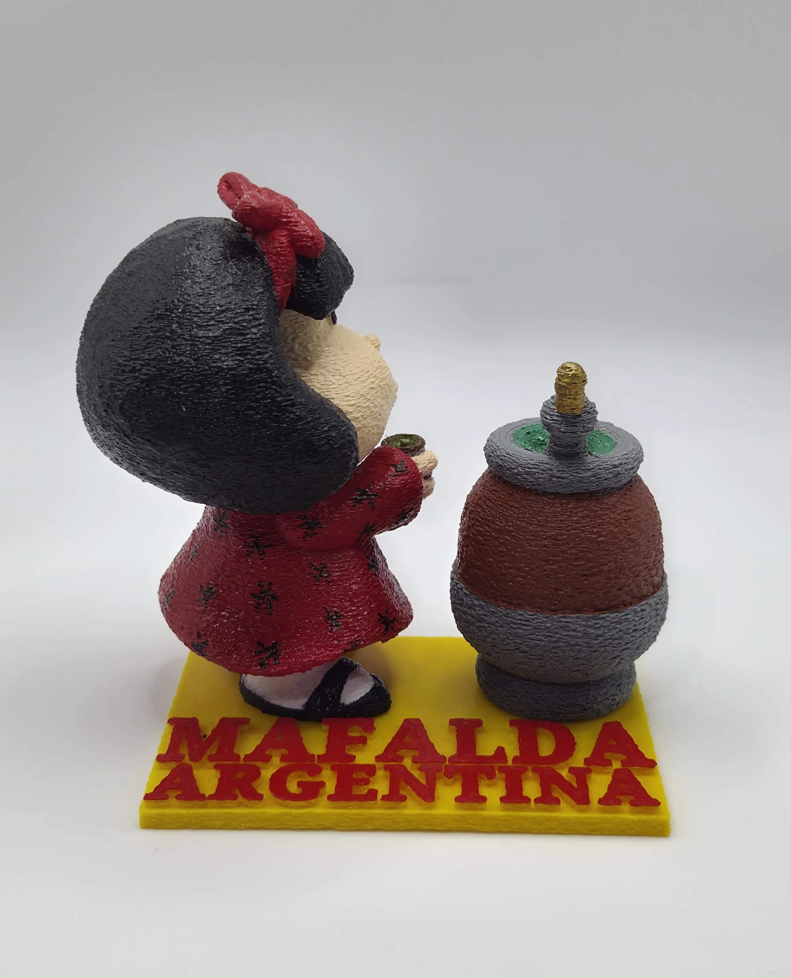 Souvenir Mafalda Mate - Atras