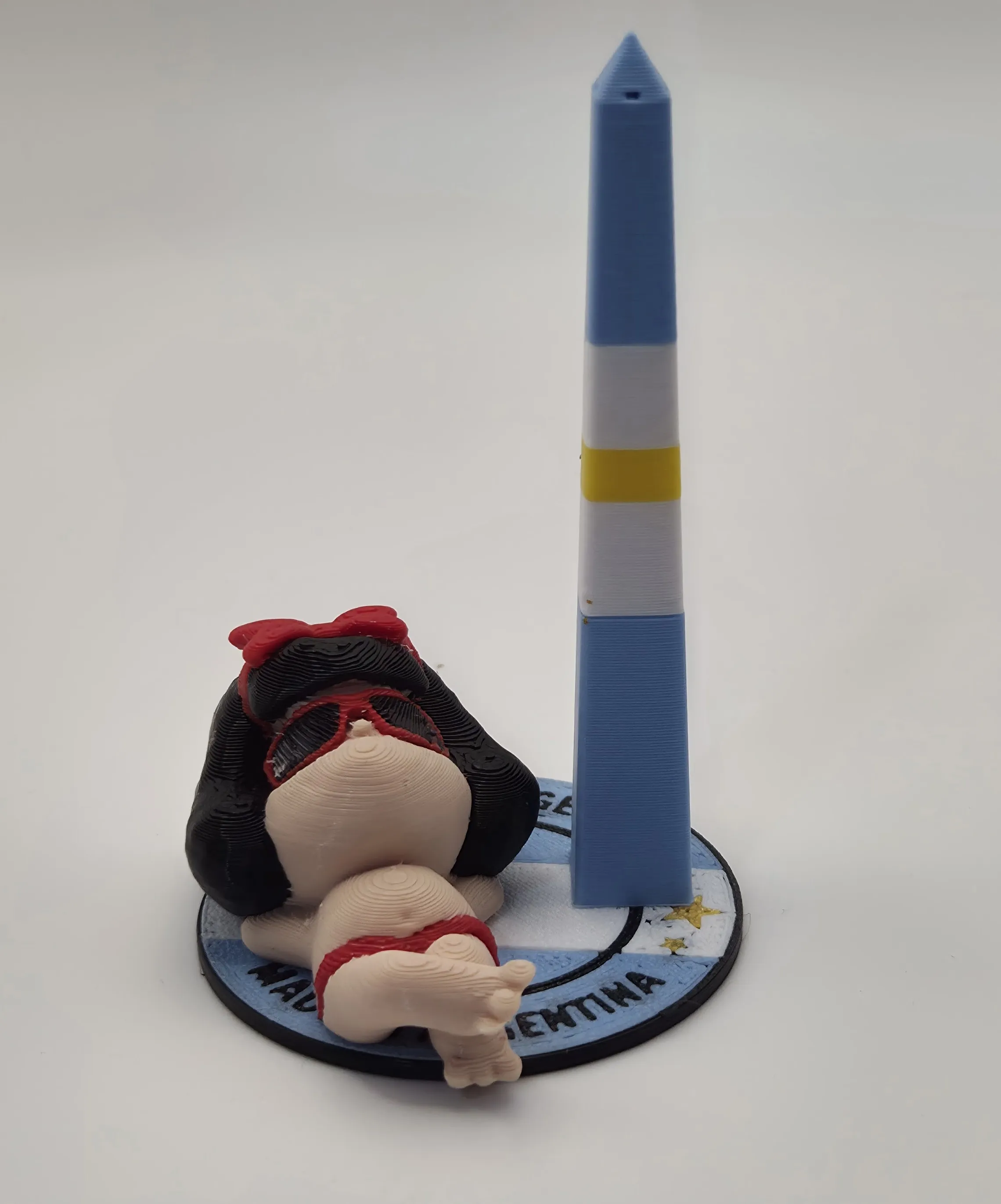 Souvenir Mafalda Playera - Atras