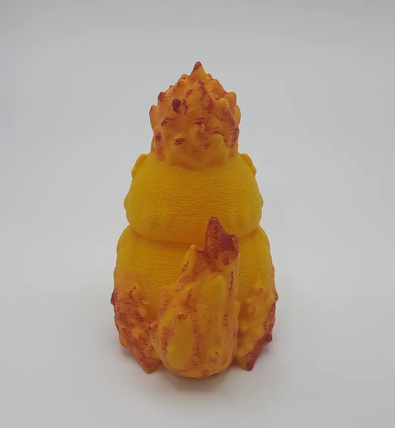 Moltres chibi - Atras