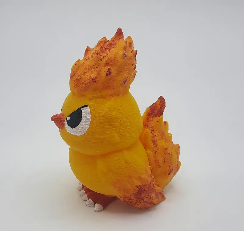 Moltres chibi - Izquierda