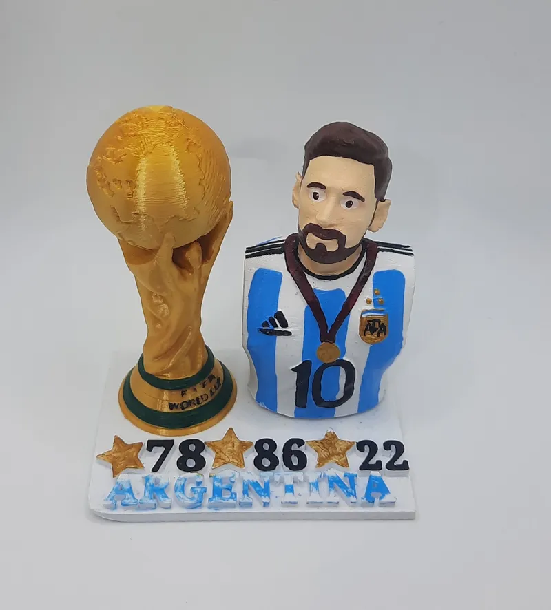 Messi Busto - Derecha