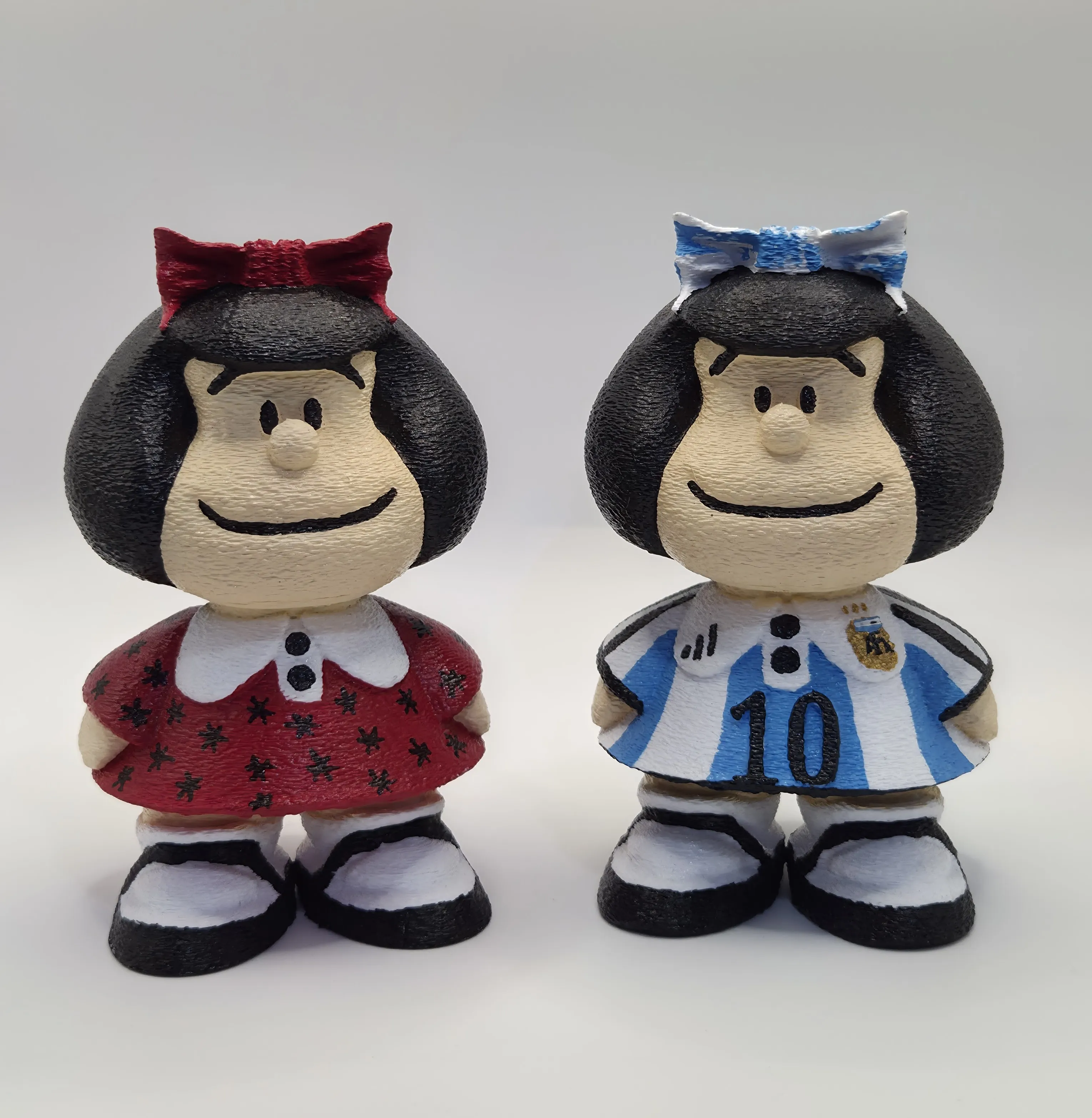 Mafalda y Mafalda Futbolera