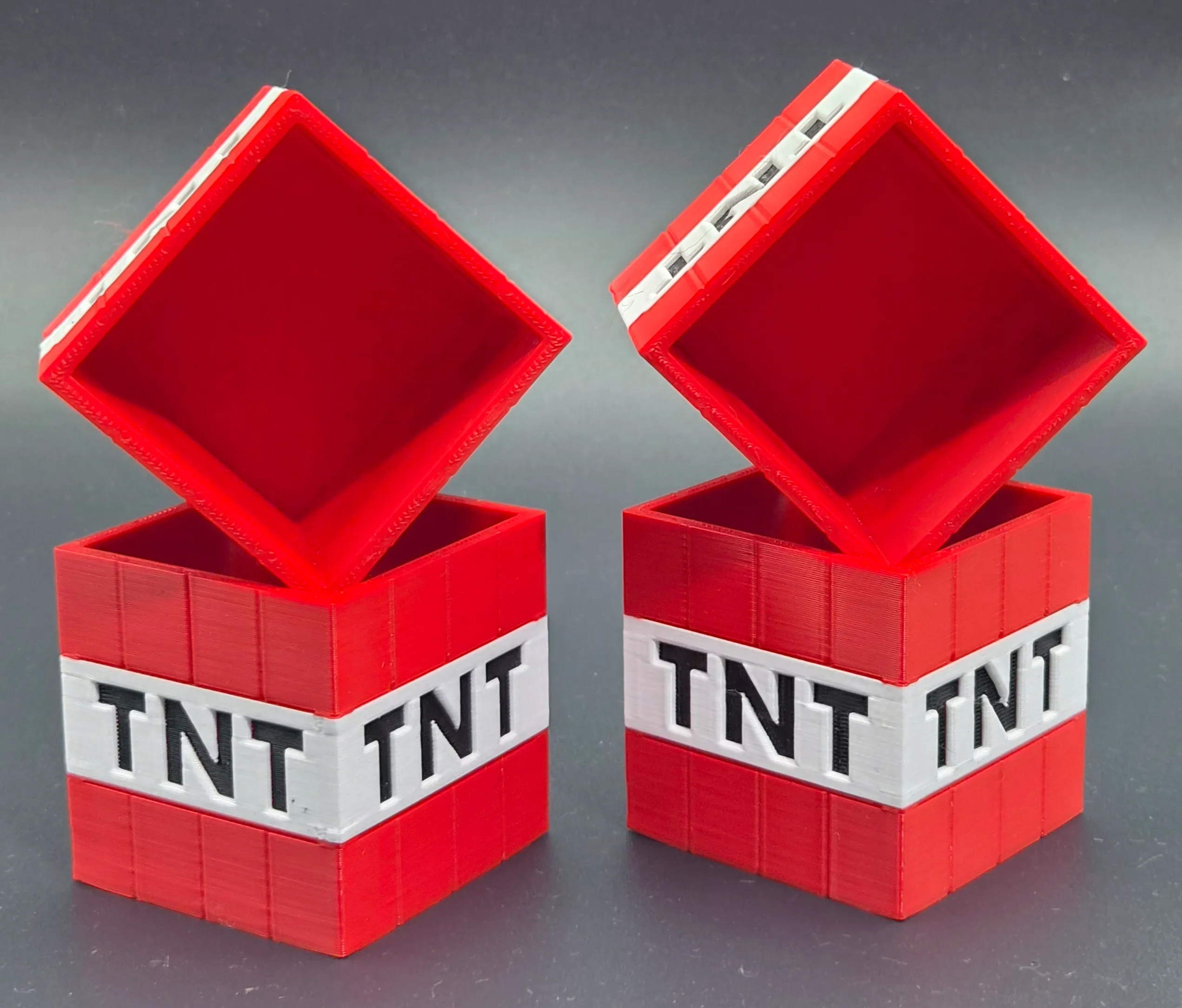 TNT cajitas Minecraft