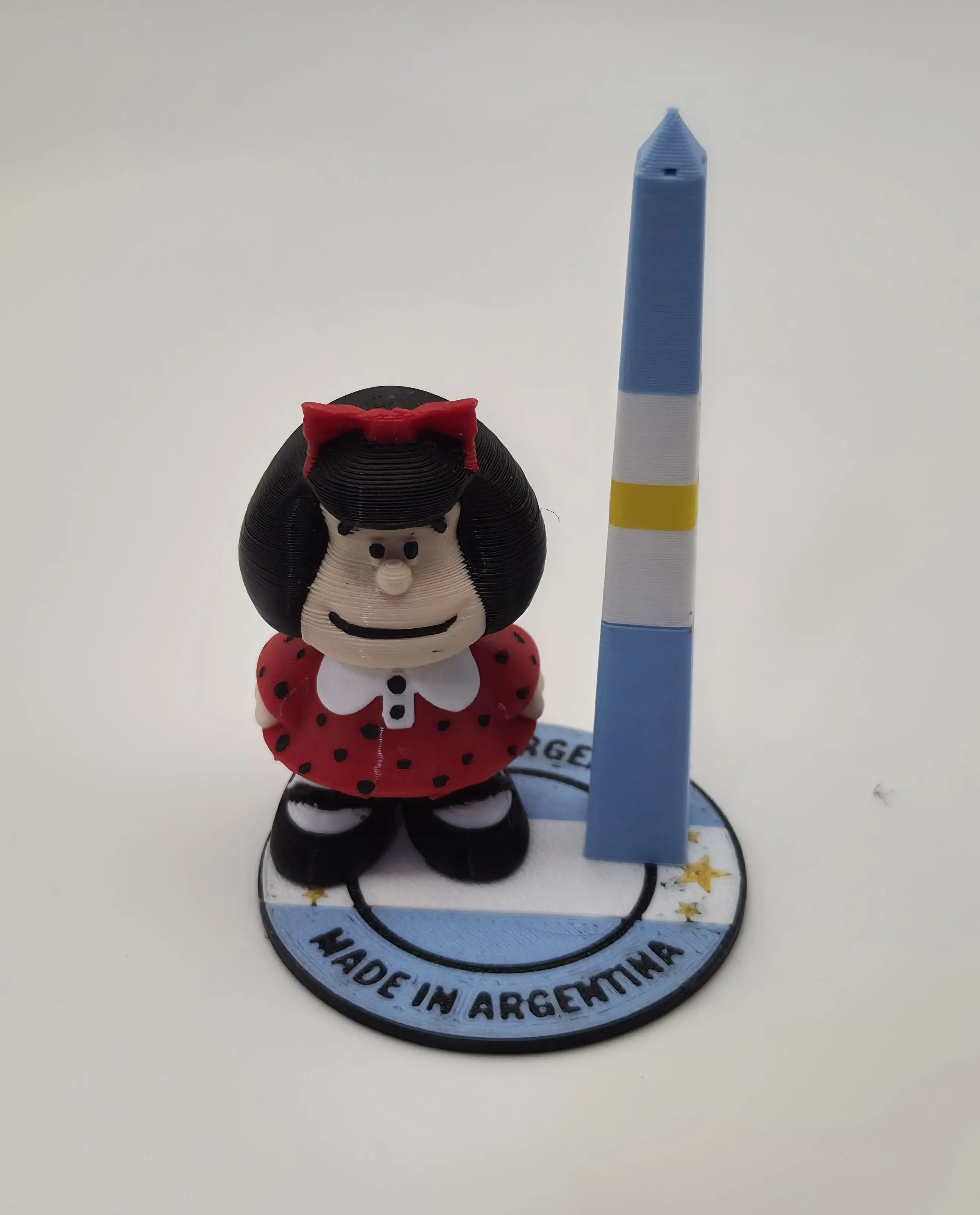 Souvenir Mafalda obelisco Argentina
